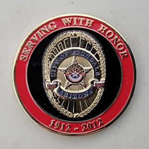 AVONDALE POLICE - CENTENNIAL - Challenge Coin