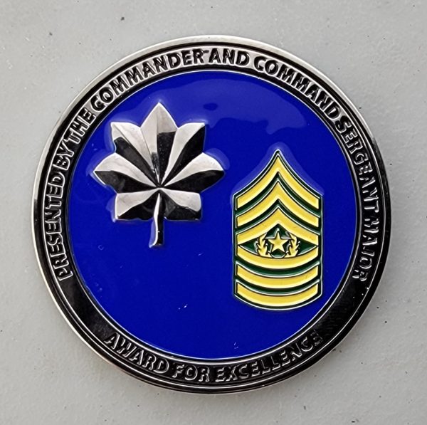 707th MILITARY INTELLIGENCE BATTALION - Challenge Coin - Image 2