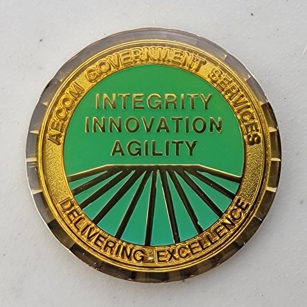 AECOM GOVERNMENT SERVICES - Challenge Coin