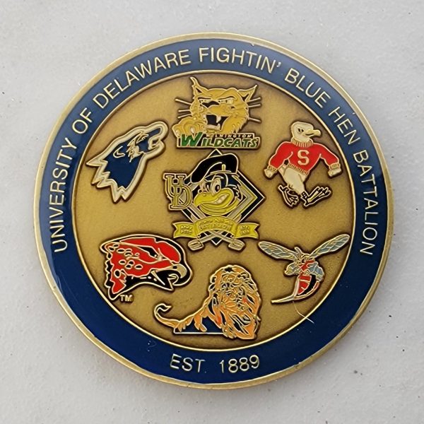 UNIVERSITY OF DELAWARE - ARMY ROTC - Challenge Coin