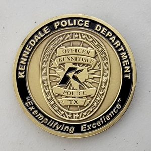 KENNEDALE POLICE DEPARTMENT - Challenge Coin