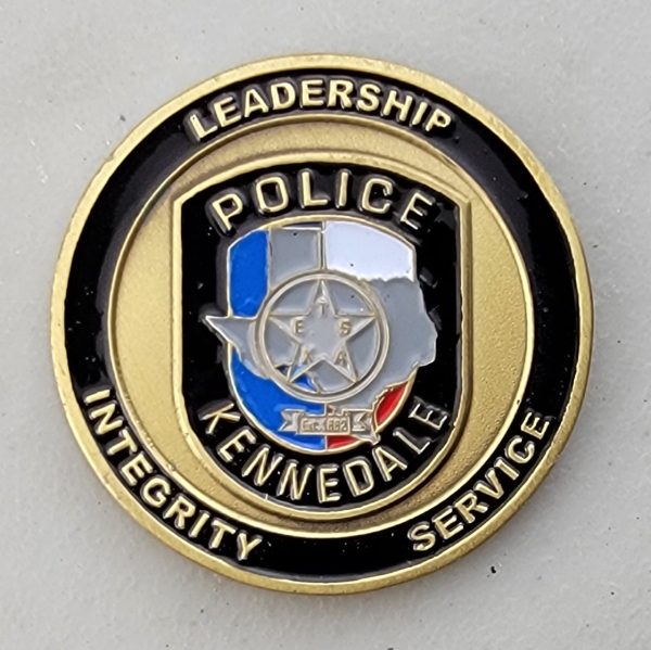 KENNEDALE POLICE DEPARTMENT - Challenge Coin - Image 2