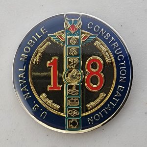 US NAVAL MOBILE CONTRUCTION BATTALION - Challenge Coin