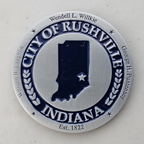 CITY OF RUSHVILLE - Challenge Coin