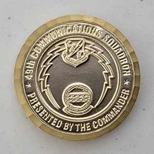 49th COMMUNICATIONS SQUADRON - Challenge Coin