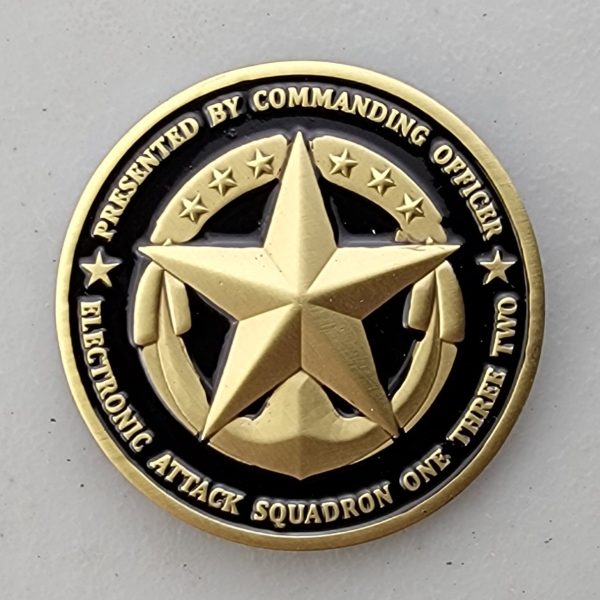 EAS - VAQ-132 - SCORPIONS - PIGPEN - Challenge Coin - Image 2