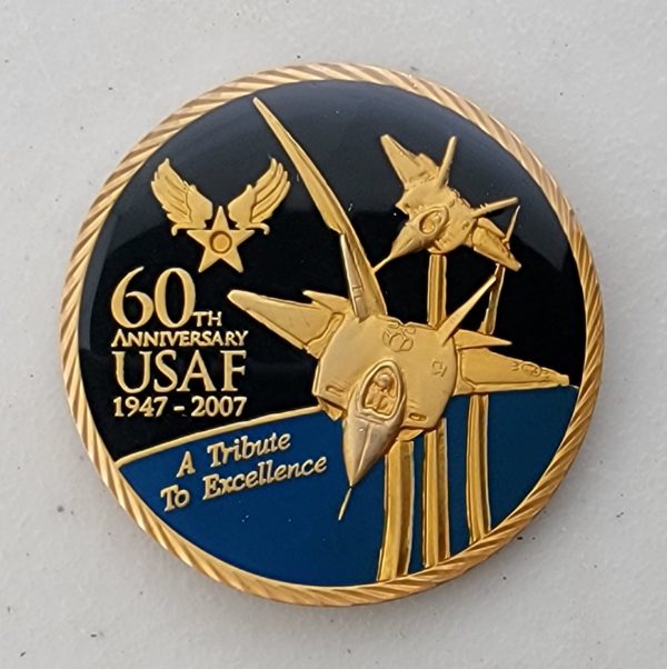 TOPS IN BLUE - Challenge Coin - Image 2