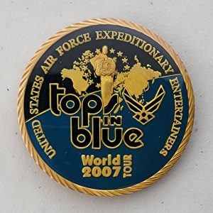 TOPS IN BLUE - Challenge Coin