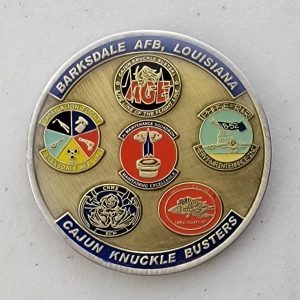 CAJUN KNUCKLE BUSTERS - BARKSDALE AFB - Challenge Coin