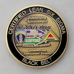 CERTIFIED LEAN SIX SIGMA - Challenge Coin
