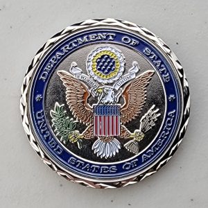 DOS - AMERICAN EMBASSY - SLOVANIA - Challenge Coin