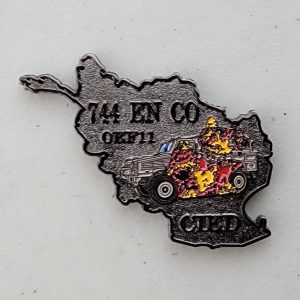 744 EN CO - Challenge Coin