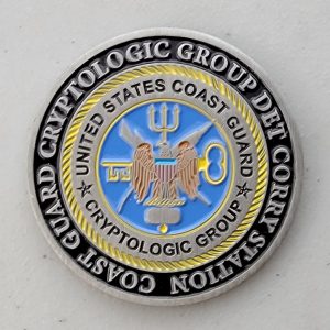 COAST GUARD CRYPTOLOGIC GROUP DET CORRY STATION - Challenge Coin