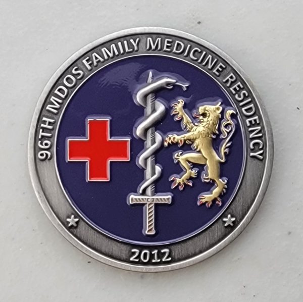 96TH MDOS FAMILY MEDICINE RESIDENCY - Challenge Coin