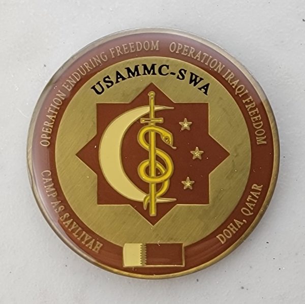 USAMMC-SWA - Challenge Coin