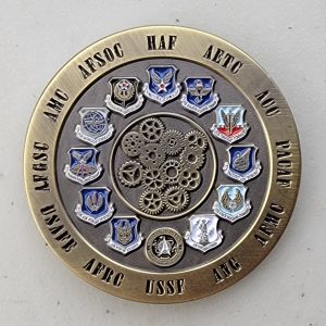 AIR FORCE EDUCATION & TRAINING - BADGE - Challenge Coin