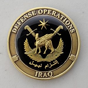DEFENSE OPERATIONS - IRAQ - Challenge Coin