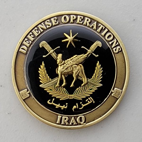 DEFENSE OPERATIONS - IRAQ - Challenge Coin