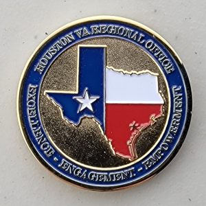 VETERAN AFFAIRS - HOUSTON - Challenge Coin