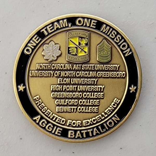 TEAM AGGIE - Challenge Coin - Image 2