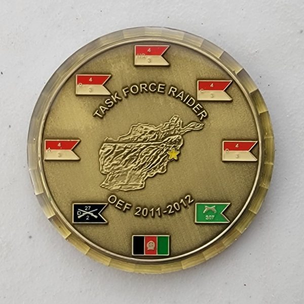 3RD SQUADRON - 4TH CAVALRY - Challenge Coin - Image 2