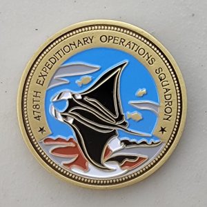 478TH EXPEDITIONARY OPERATIONS SQUADRON - Challenge Coin