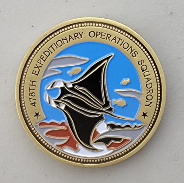 478TH EXPEDITIONARY OPERATIONS SQUADRON - Challenge Coin