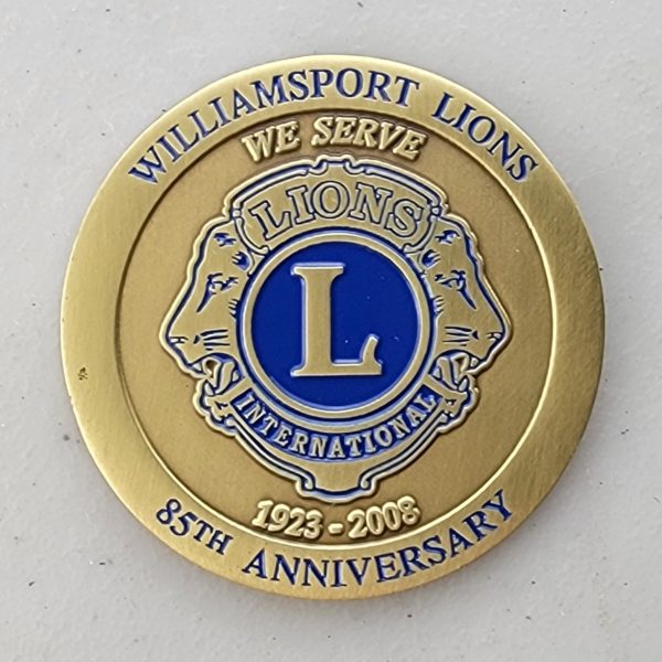 LEO - WILLIAMSPORT - Challenge Coin - Image 2