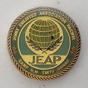 JEAP - JOINT ENLISTED ASSOCIATION PACIFIC - Challenge Coin