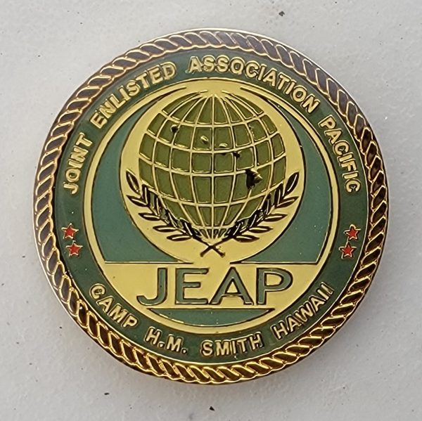 JEAP - JOINT ENLISTED ASSOCIATION PACIFIC - Challenge Coin