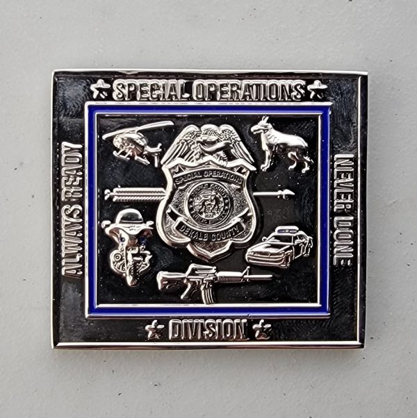 DEKALB COUNTY POLICE - Challenge Coin - Image 2