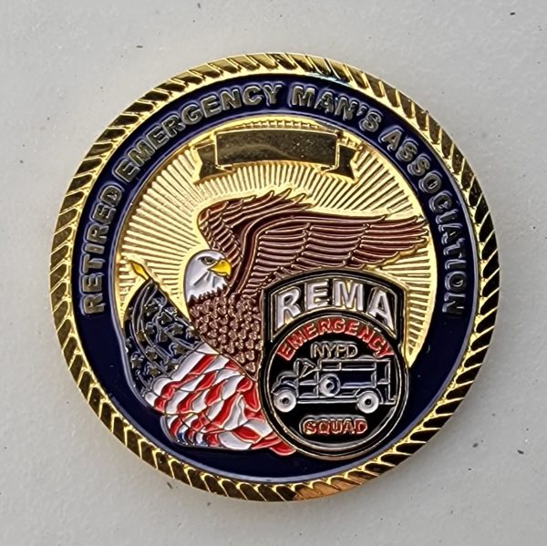 REMA - SHINY GOLD - Challenge Coin