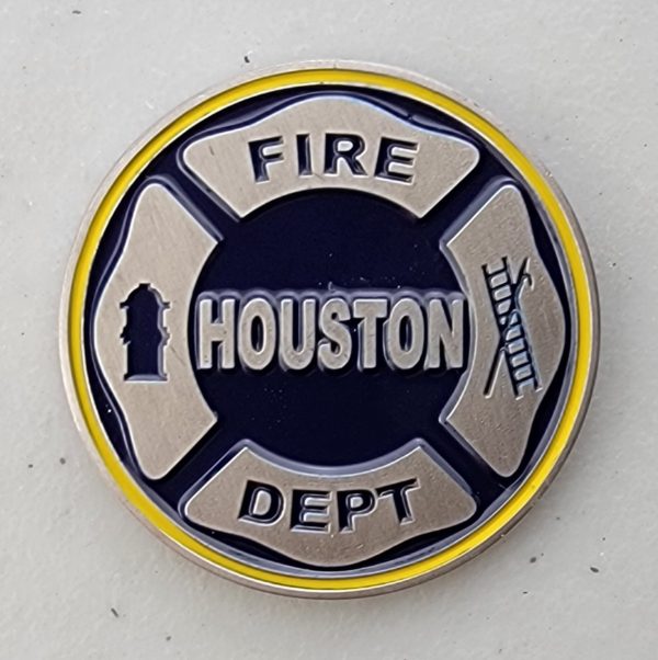 HAZARDOUS MATERIALS RESPONSE TEAM - HOUSTON - Challenge Coin - Image 2
