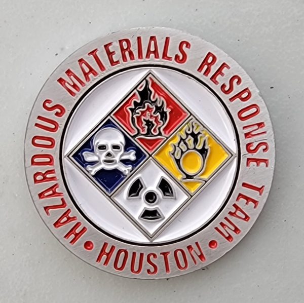 HOUSTON HAZMAT - Challenge Coin - Image 2