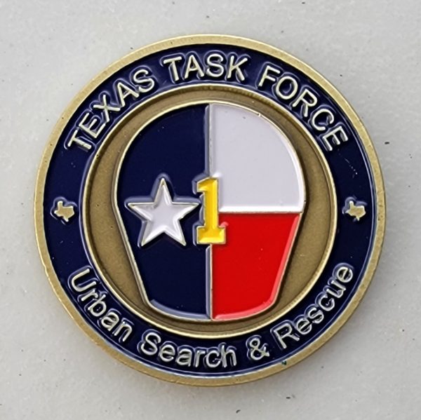 FEDERAL EMERGENCY MANAGEMENT AGENCY - TEXAS TASK FORCE 1 - Challenge Coin