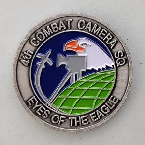 4TH COMBAT CAMERA SQ - SOUTH KOREAN MADE - Challenge Coin