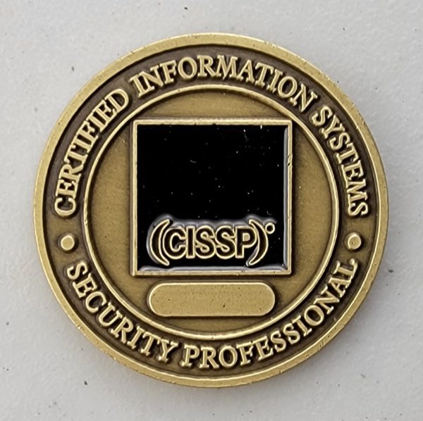 ISSA - CISSP - Challenge Coin