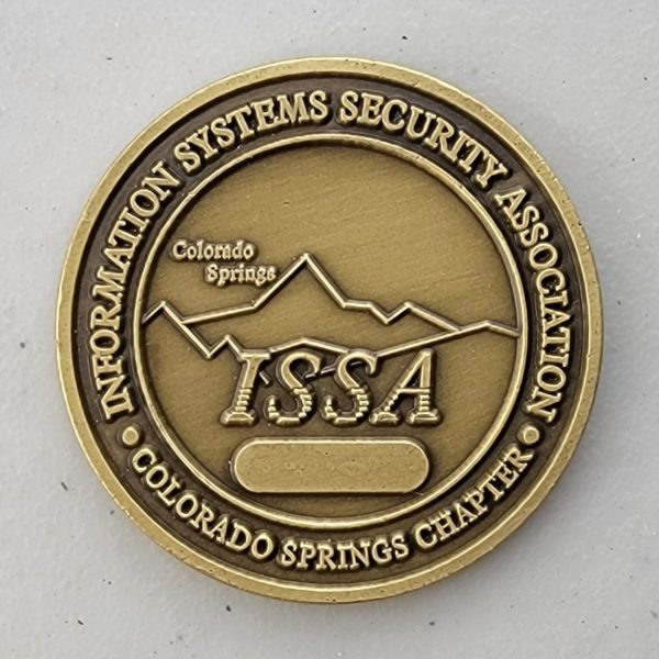 ISSA - CISSP - Challenge Coin - Image 2
