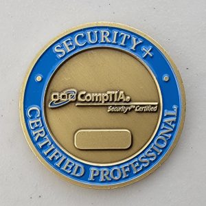 ISSA - SECURITY + - Challenge Coin