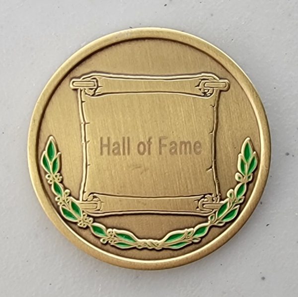 ISSA - HALL OF FAME - Challenge Coin - Image 2