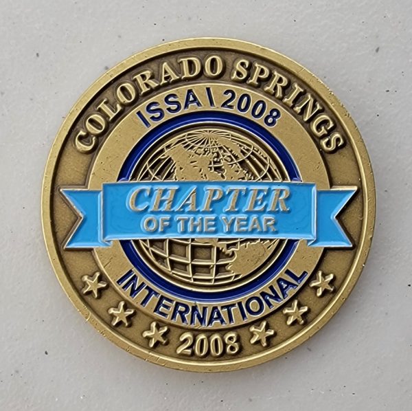 ISSA - CHAPTER OF THE YEAR - COS - Challenge Coin