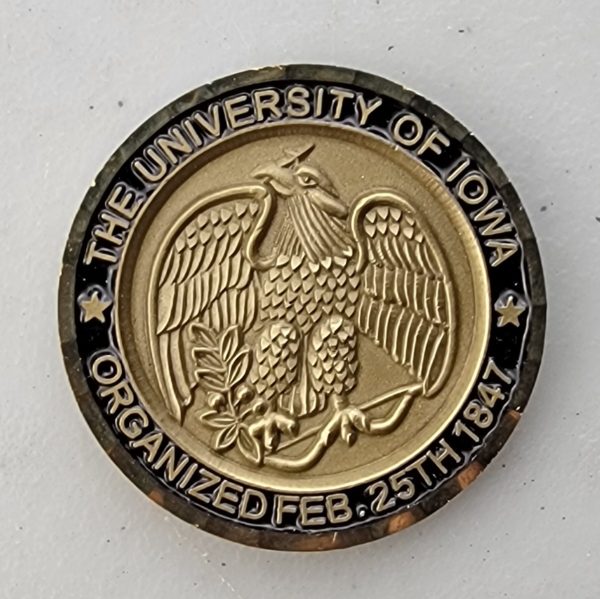 THE UNIVERSITY OF IOWA - Challenge Coin