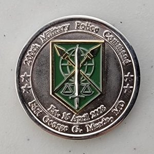 200TH MILITARY POLICE COMMAND - Challenge Coin