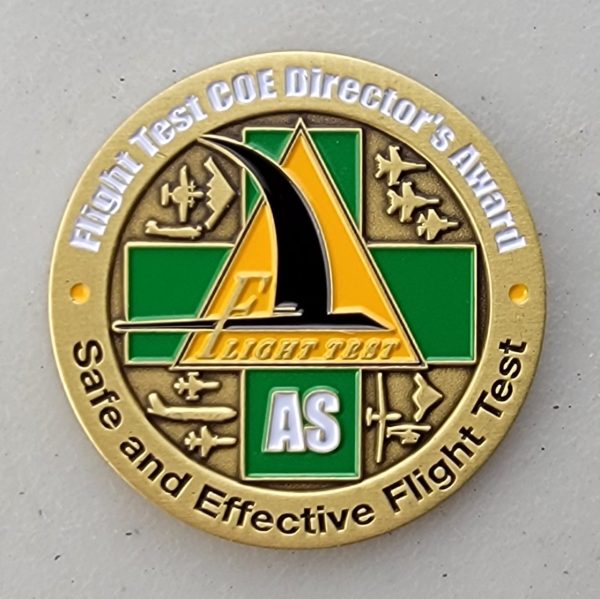 FIRE-X MQ-8C FLIGHT TEST TEAM - Challenge Coin - Image 2