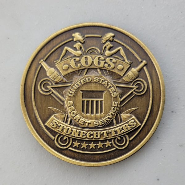 UNITED STATES SECRET SERVICE - 1* - STONECUTTERS - Challenge Coin