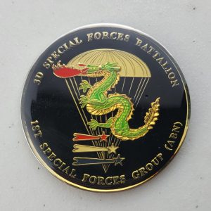 3D SPECIAL FORCES BATTALION - 1ST SPECIAL FORCES GROUP (ABN) - Challenge Coin