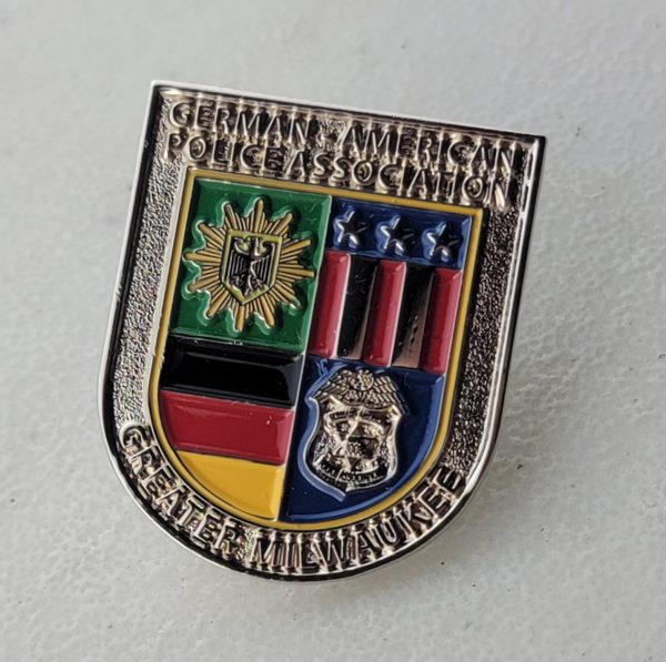 GERMAN-AMERICAN POLICE ASSOCITAION - GREATER MILWAUKEE - Lapel Pin