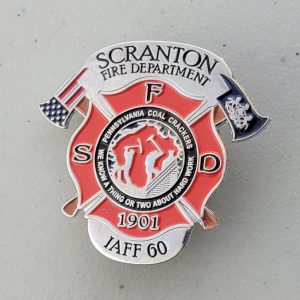 SCRANTON FIRE DEPARTMENT - Lapel Pin