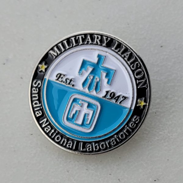 SANDIA NATIONAL LABORATORIES - MILITARY LIASON - Lapel Pin