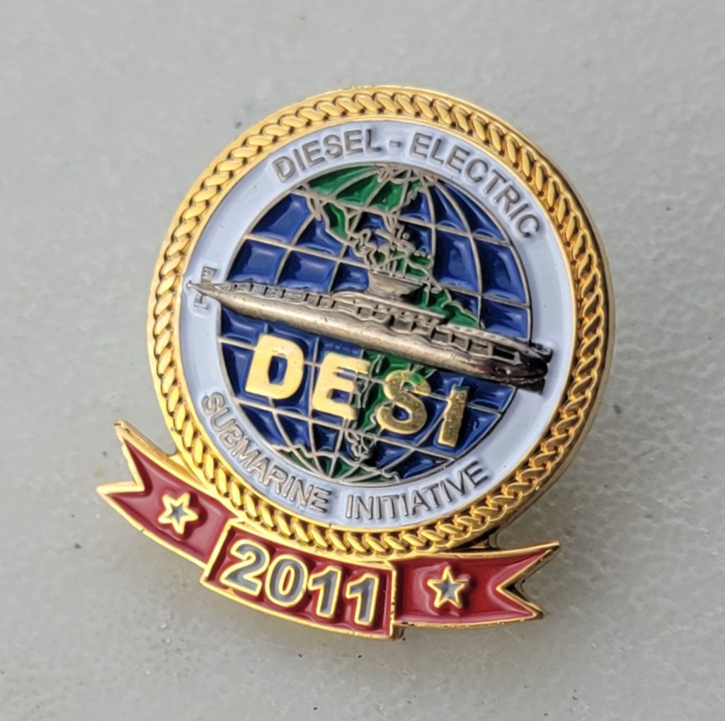 DESI - 2011 - Lapel Pin
